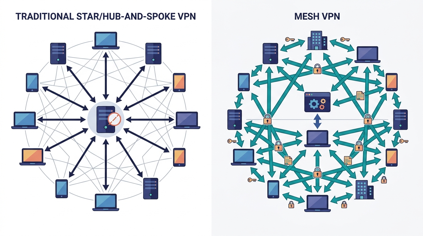 メッシュVPN（Mesh VPN）とは？ | ユニモン株式会社